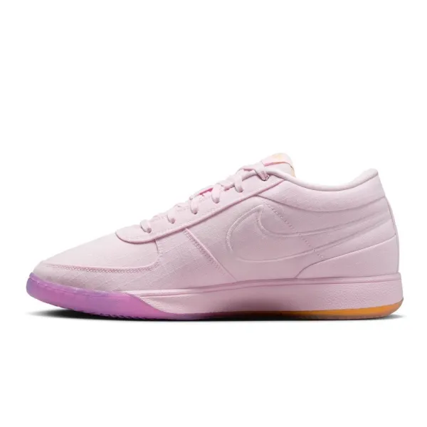 Zapatillas baloncesto Nike Book 1 Sunrise en rosa vista lateral