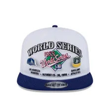 Gorra World Series 1988 NFL Championship Pin blanca de New Era ,frente