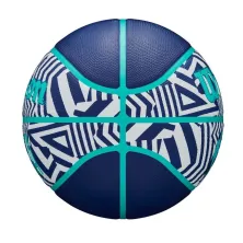 Balon Wilson NBA DRV Plus Dazzle Camo azul, lateral