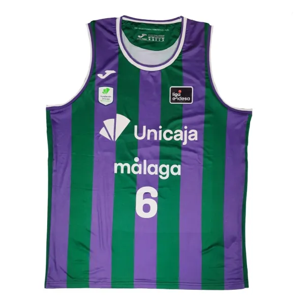 Camiseta Kameron Taylor Unicaja Malaga Primera Equipación