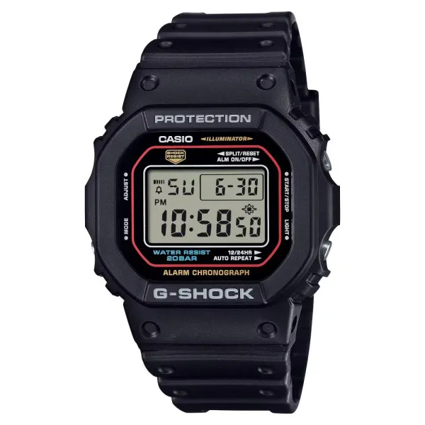 Reloj multifunción Casio G-Shock DW-5600RL-1ER en negro