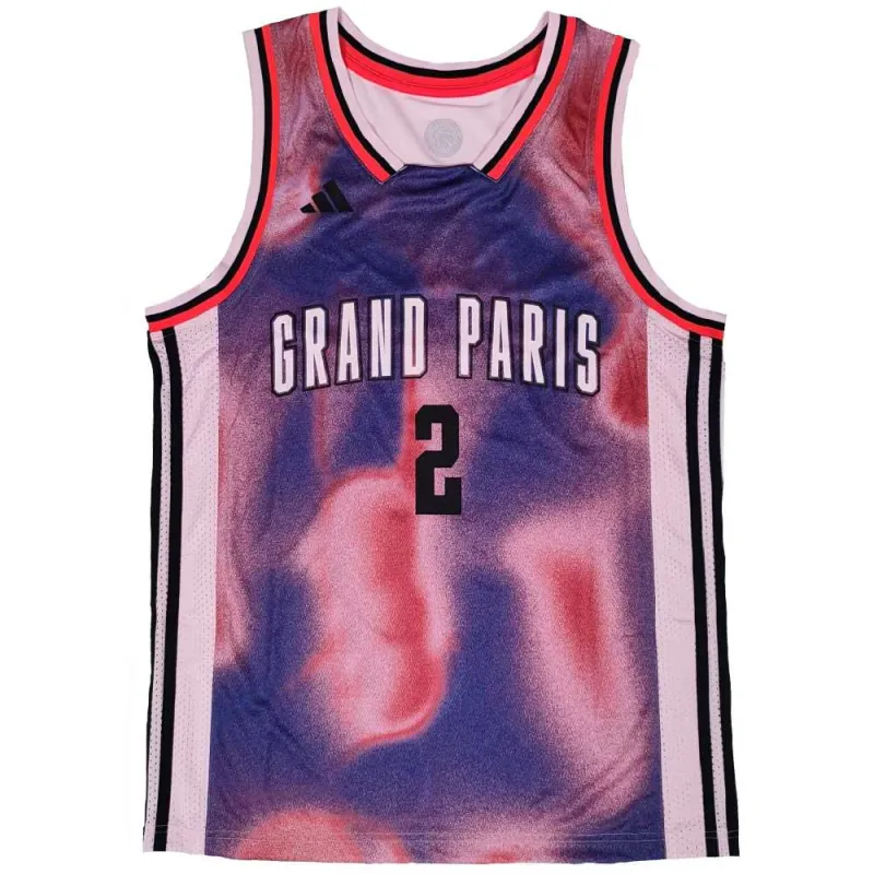 Camiseta Nadir Hifi Paris Basketball tercera equipación de Adidas