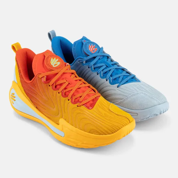 Zapatillas baloncesto Under Armour Curry 12 What the Bay, frontal