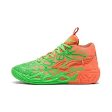 Zapatillas Puma MB.04 TMNT Michelangello y Leonardo naranja