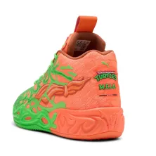 Zapatillas Puma MB.04 TMNT Michelangello y Leonardo detalle