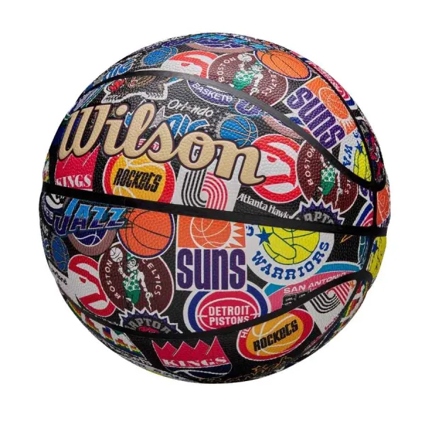 Balon Wilson de baloncesto, NBA All Team Retro, frontal