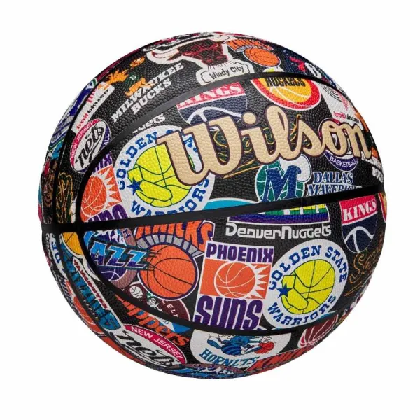 Balon Wilson de baloncesto, NBA All Team Retro vista delantera