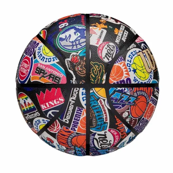 Balon Wilson de baloncesto, NBA All Team Retro ,lateral