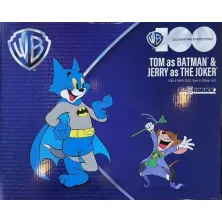 Set figuras Bearbrick Tom y Jerry Medicom Toys ,Batman y Joker vista caja