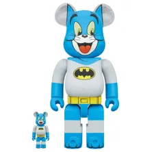 Set figuras Bearbrick Tom y Jerry Medicom Toys ,Batman