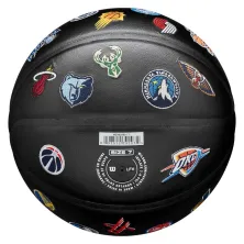 Balon Wilson NBA All Team Retro Premiere en negro vista inferior