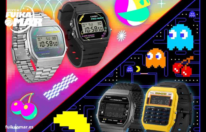 colaboracion casio pacman