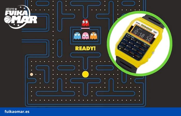 colaboracion casio pacman