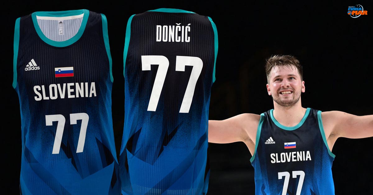 Camiseta Luka Doncic con Eslovenia