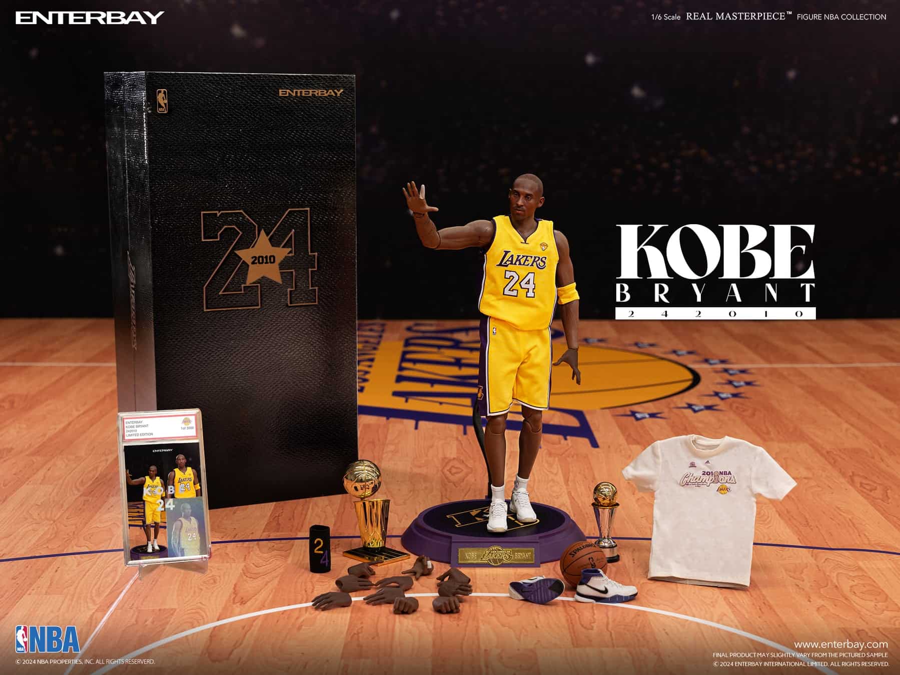 Figura Kobe Bryant Lakers Enterbay