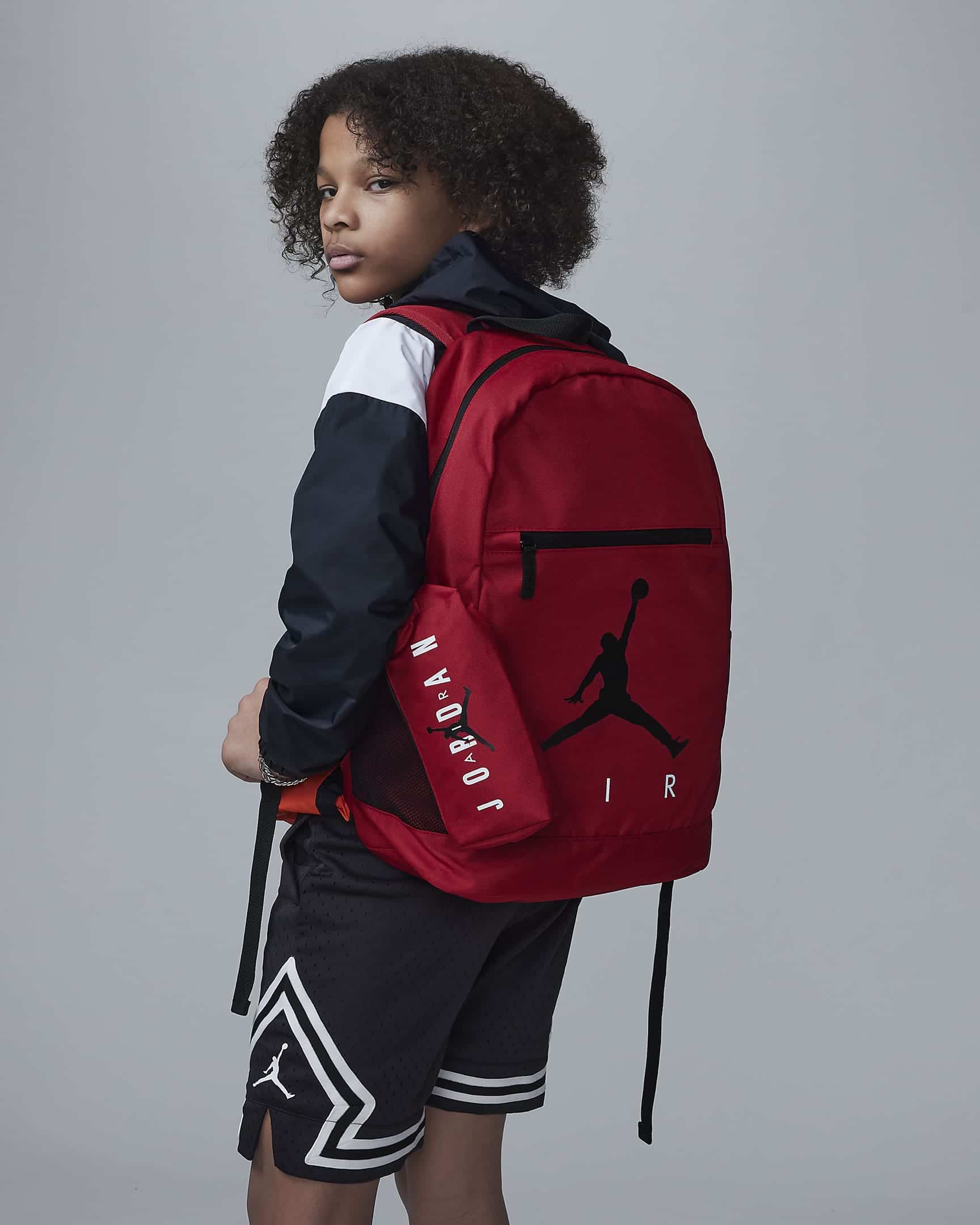 Mochila Jordan Air School roja