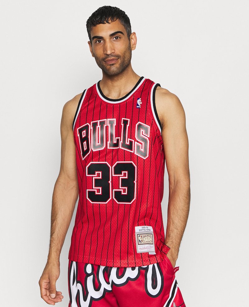 camiseta de Pippen con los bulls