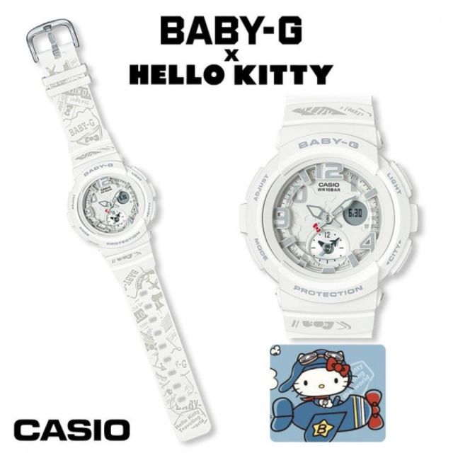 reloj casio g-shock kitty