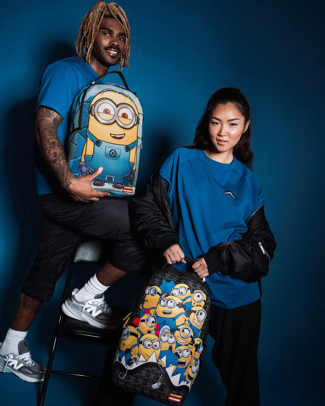 Mochila Sprayground Minions Stacked