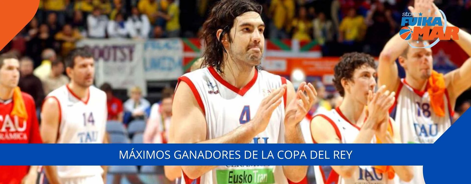 Máximos ganadores Copa del Rey de Baloncesto