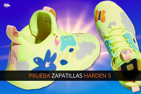 Prueba de las zapatillas Adidas Harden Vol 5