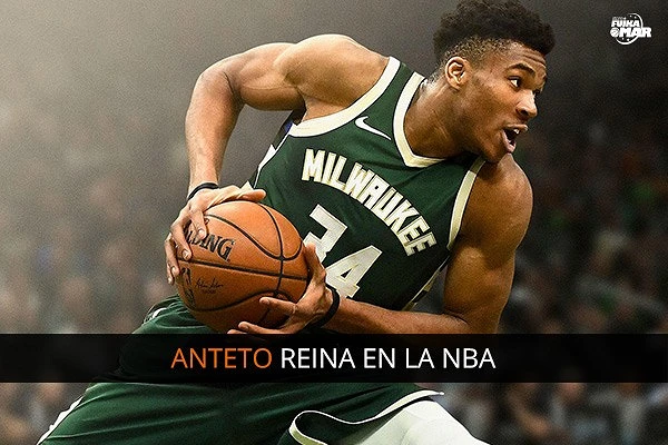 Giannis Antetokounmpo reina en la NBA