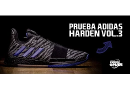 Prueba zapatillas baloncesto Adidas Harden Vol 3