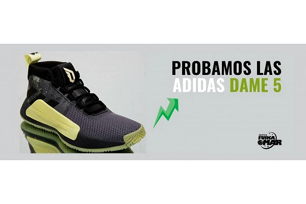 PRUEBA ZAPATILLAS DE BALONCESTO ADIDAS DAME 5