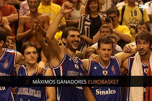 LOS MÁS CAMPEONES DEL EUROBASKET