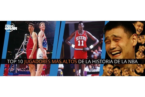 Los 10 jugadores más altos en la historia de la NBA