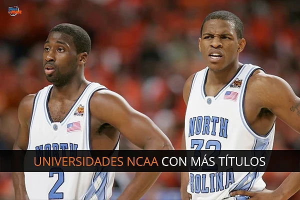 UNIVERSIDADES NCAA DE BALONCESTO MÁS CAMPEONAS