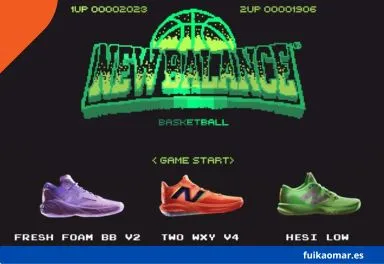 Zapatillas New Balance "Gamer Tag Pack" en FUIKAOMAR